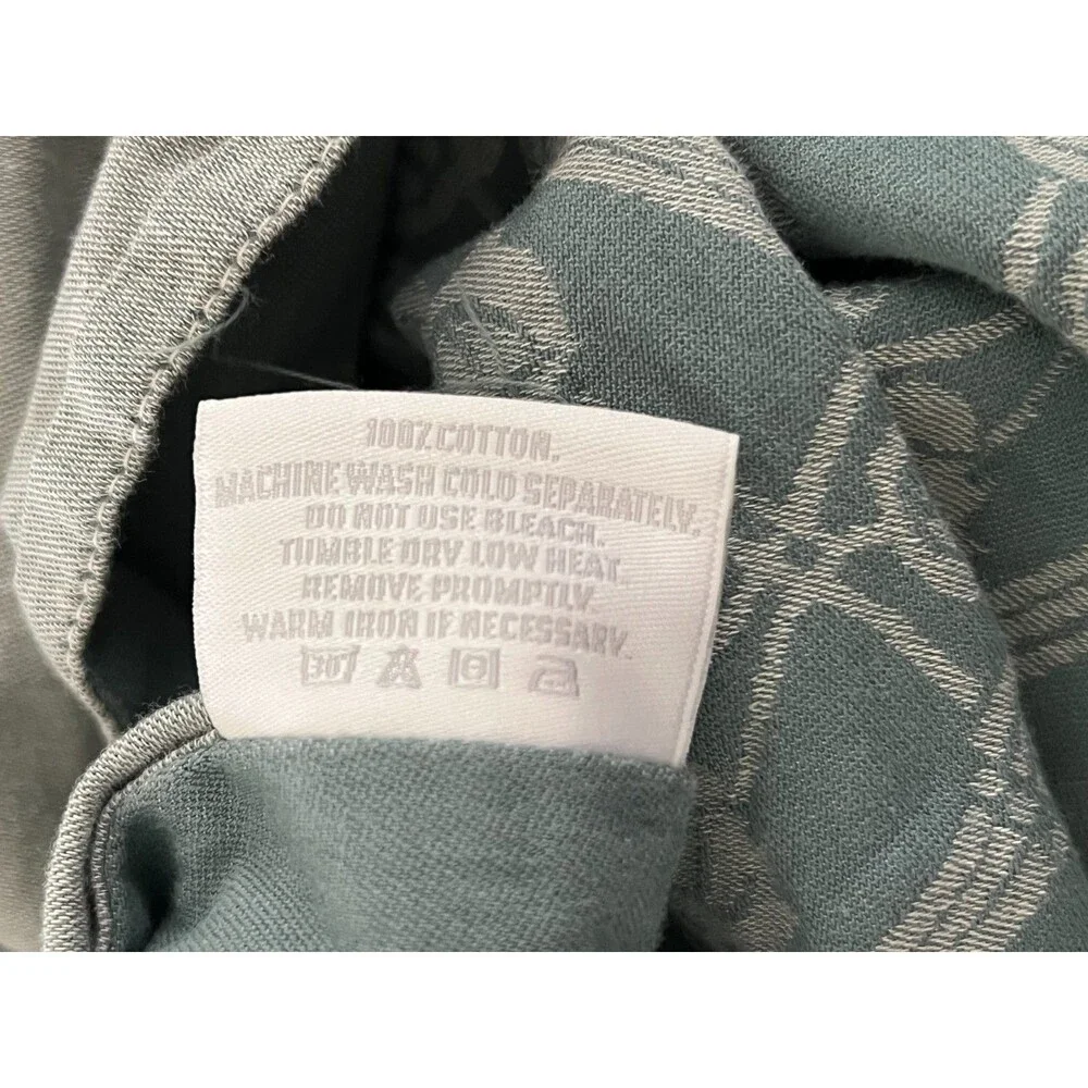 Restoration Hardware Silver Sage Leaf Medallion EURO Sham 100% Cotton Green